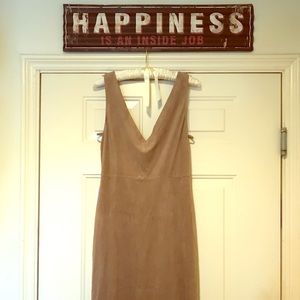 Light brown BCBGMaxazria Mathilde size 6 dress